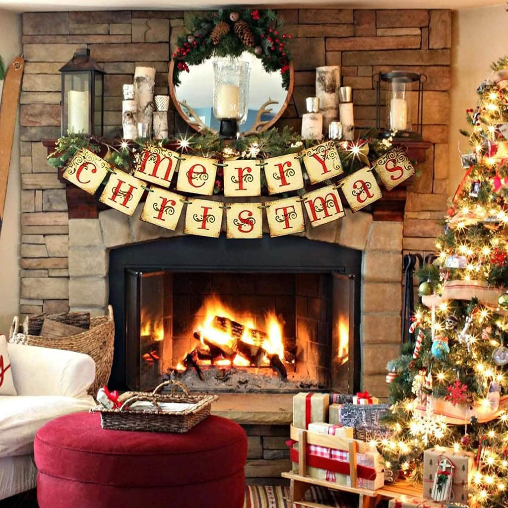 Merry Christmas Banner Home Decor by DailySale