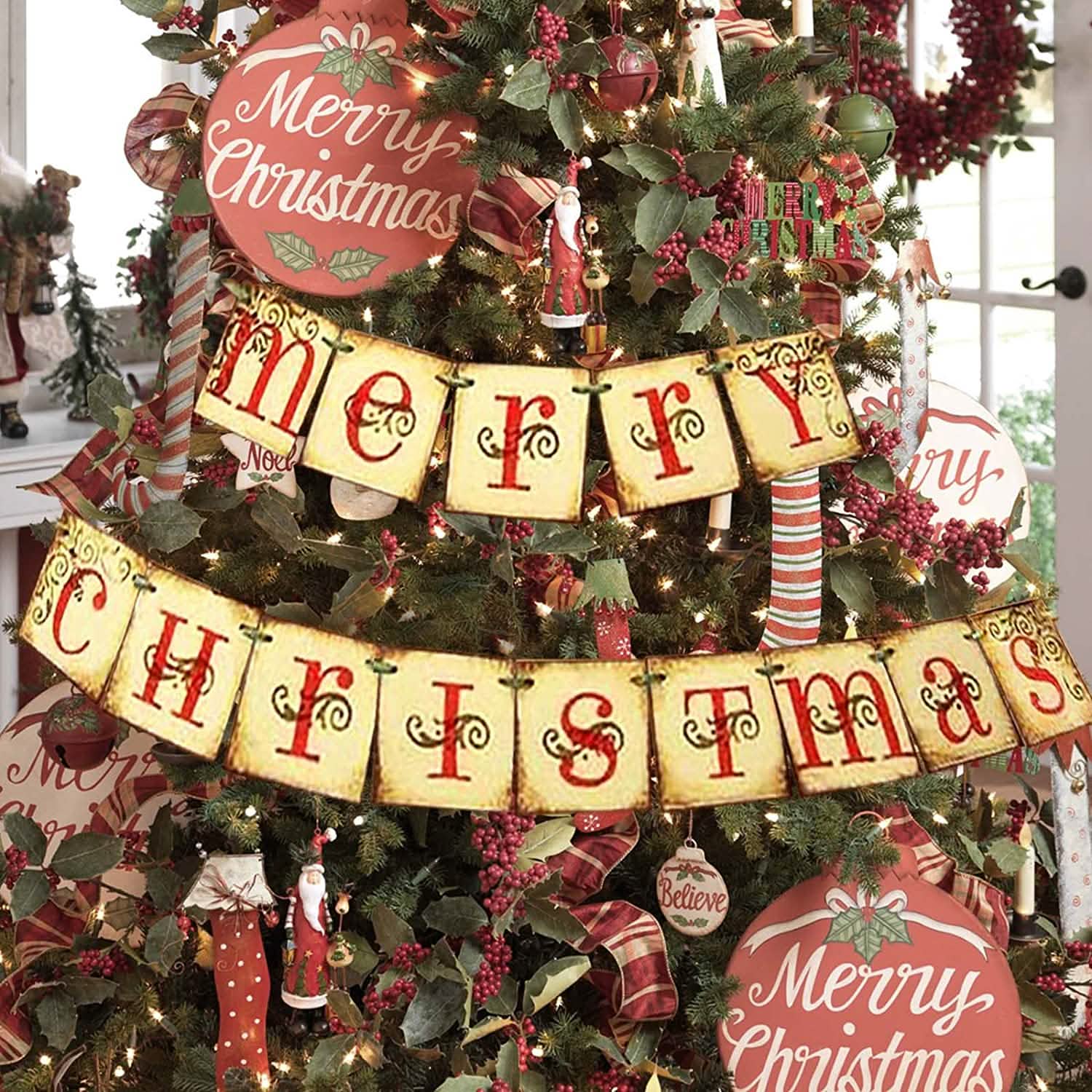 Merry Christmas Banner Home Decor by DailySale