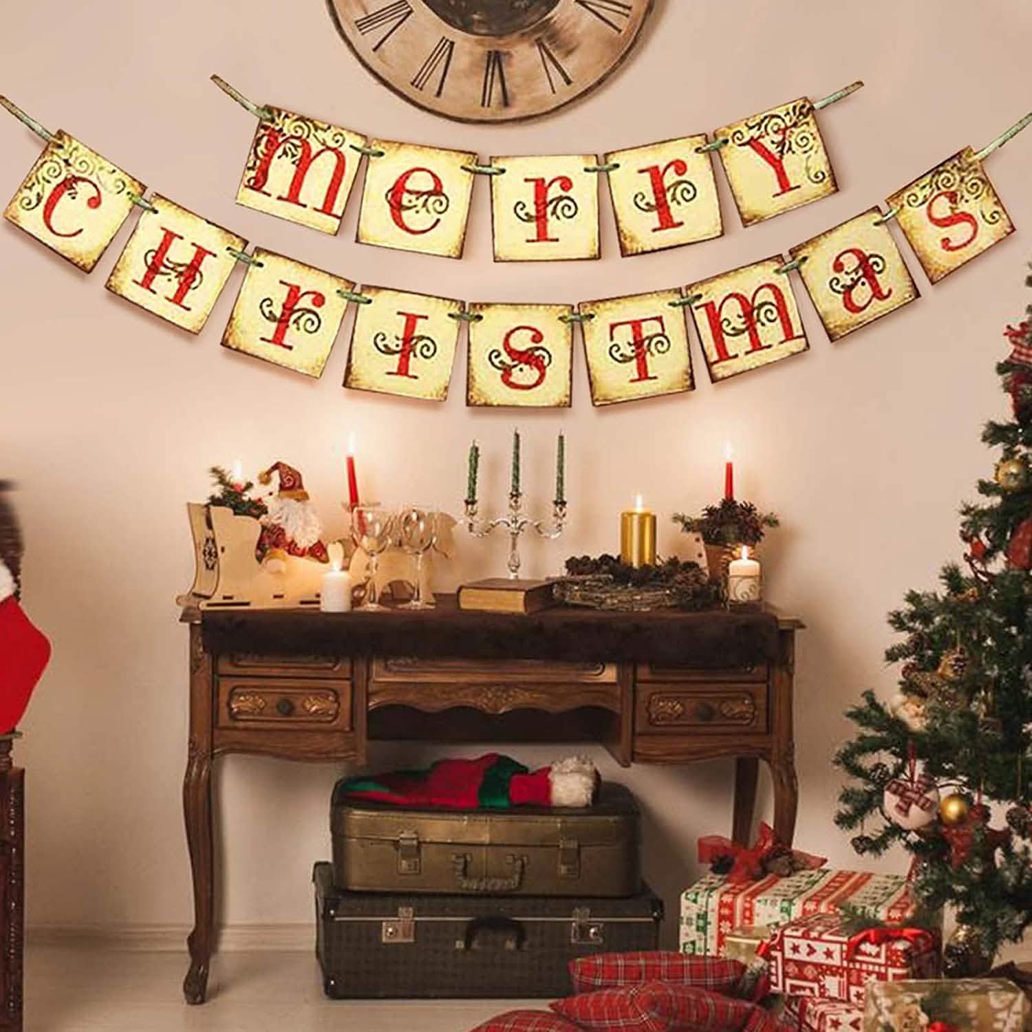 Merry Christmas Banner Home Decor by DailySale