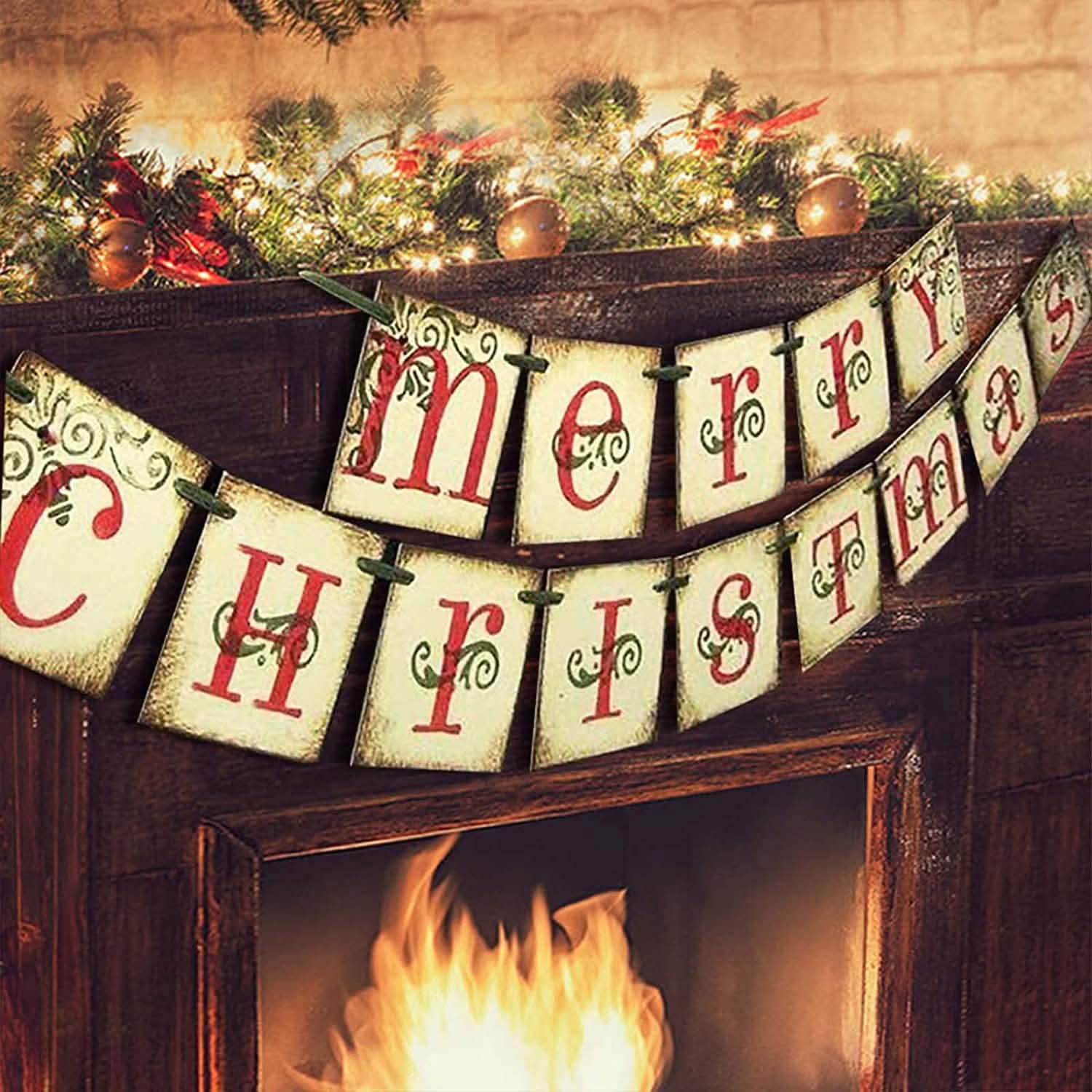Merry Christmas Banner Home Decor by DailySale