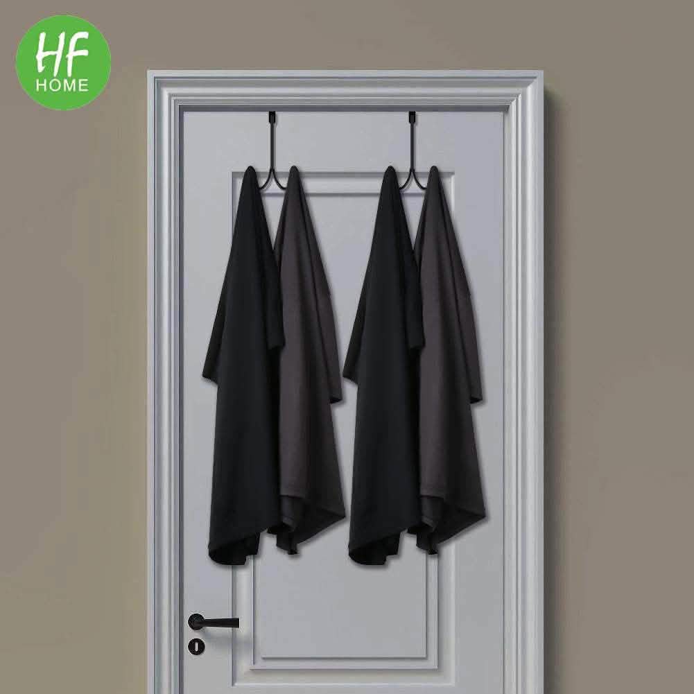 Metal Double Hanging Storage Hooks on Doors by DailySale