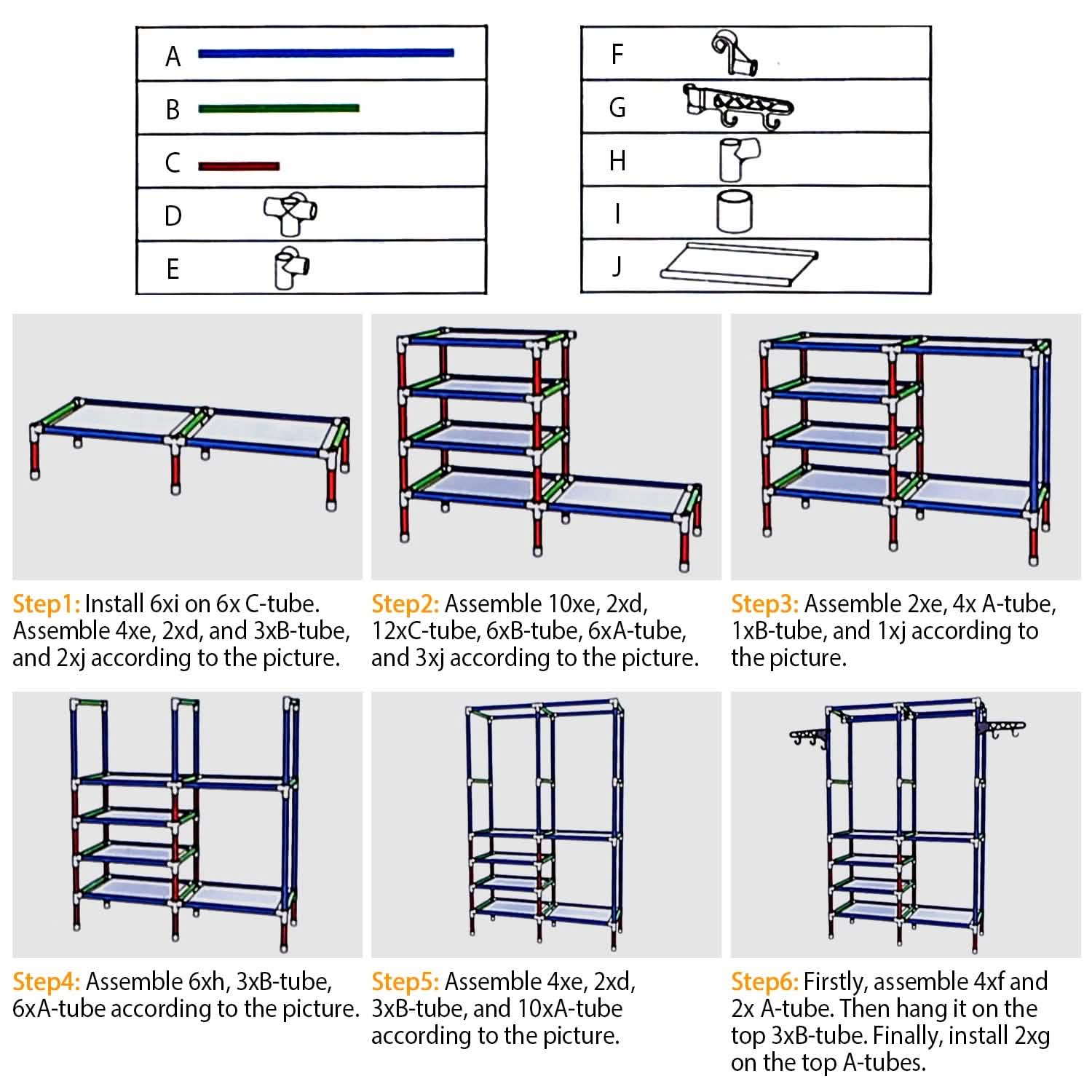 Metal Garment Rack Shoe Clothing Organizer Shelves by DailySale