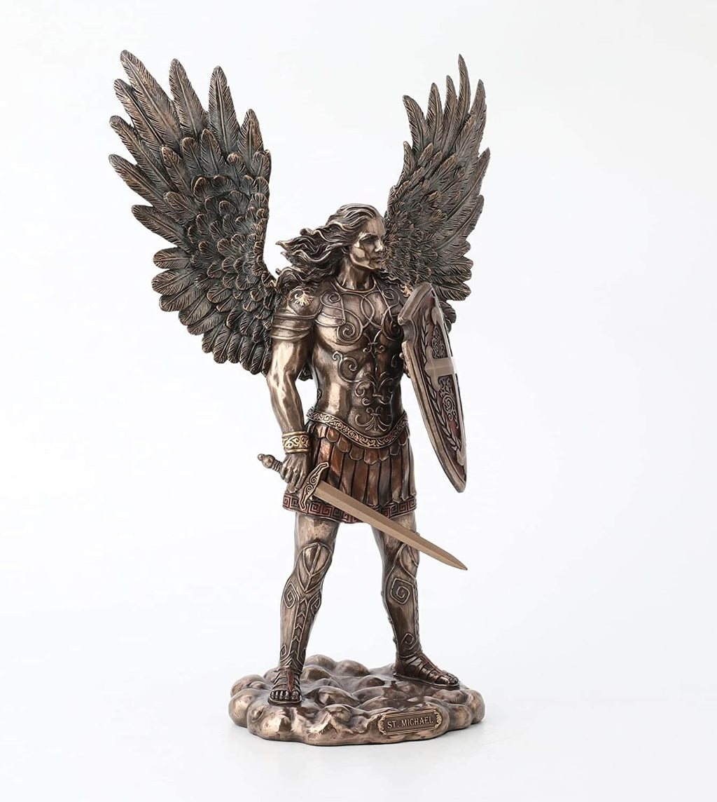 Saint Michael the Archangel Figurine by FairyGlen Store