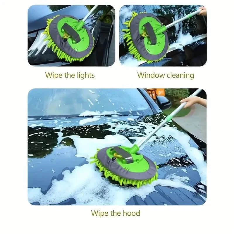 Microfiber Car Wash Brush Mop Kit by DailySale