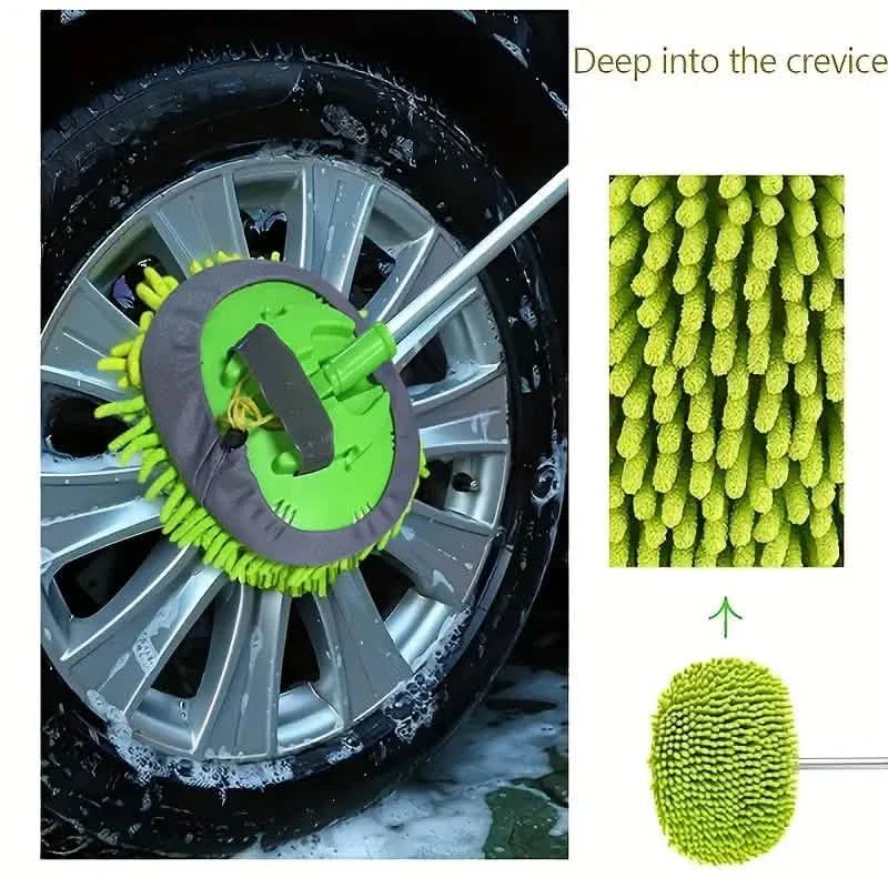 Microfiber Car Wash Brush Mop Kit by DailySale