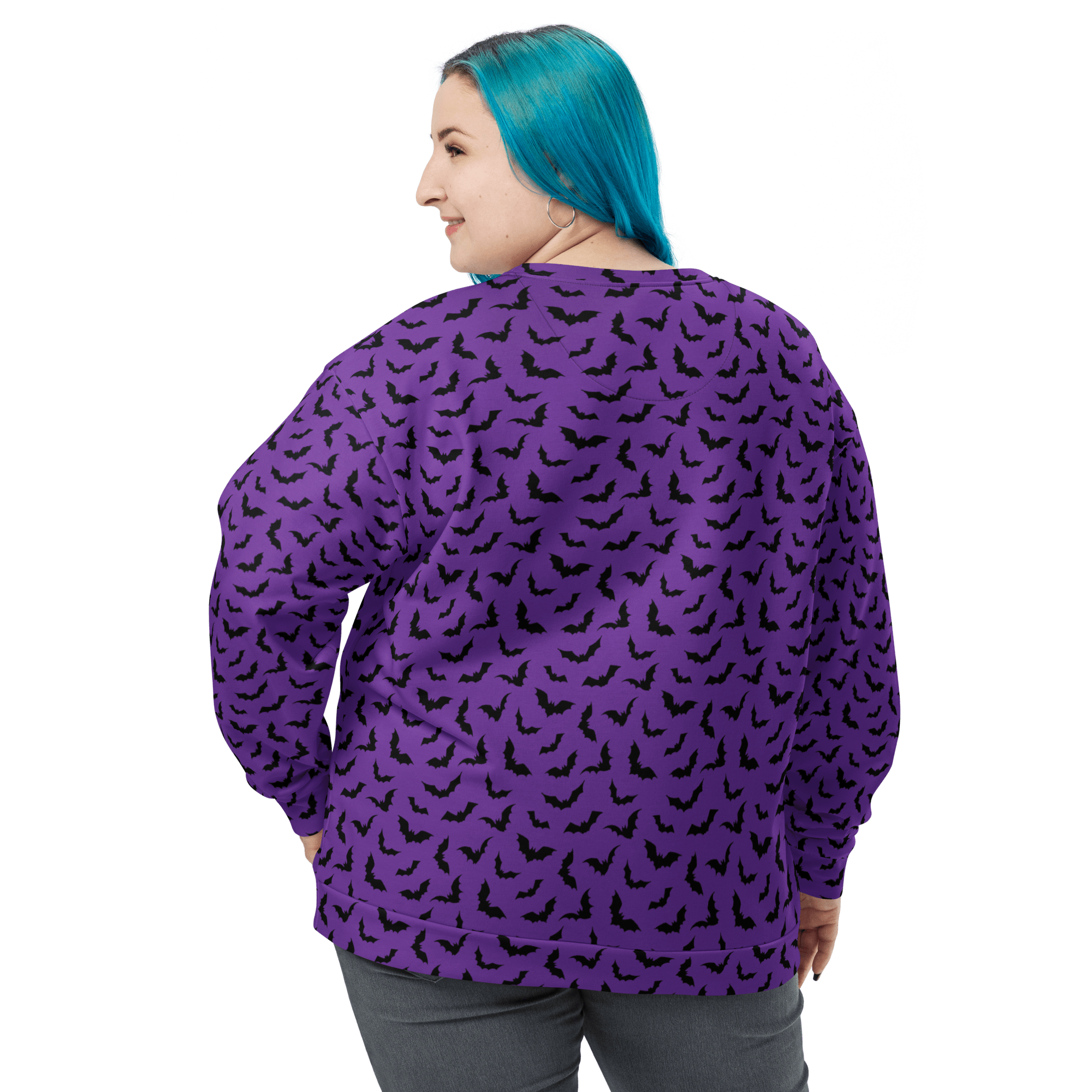 Midnight Bats Unisex Sweatshirt by Goth Cloth Co.