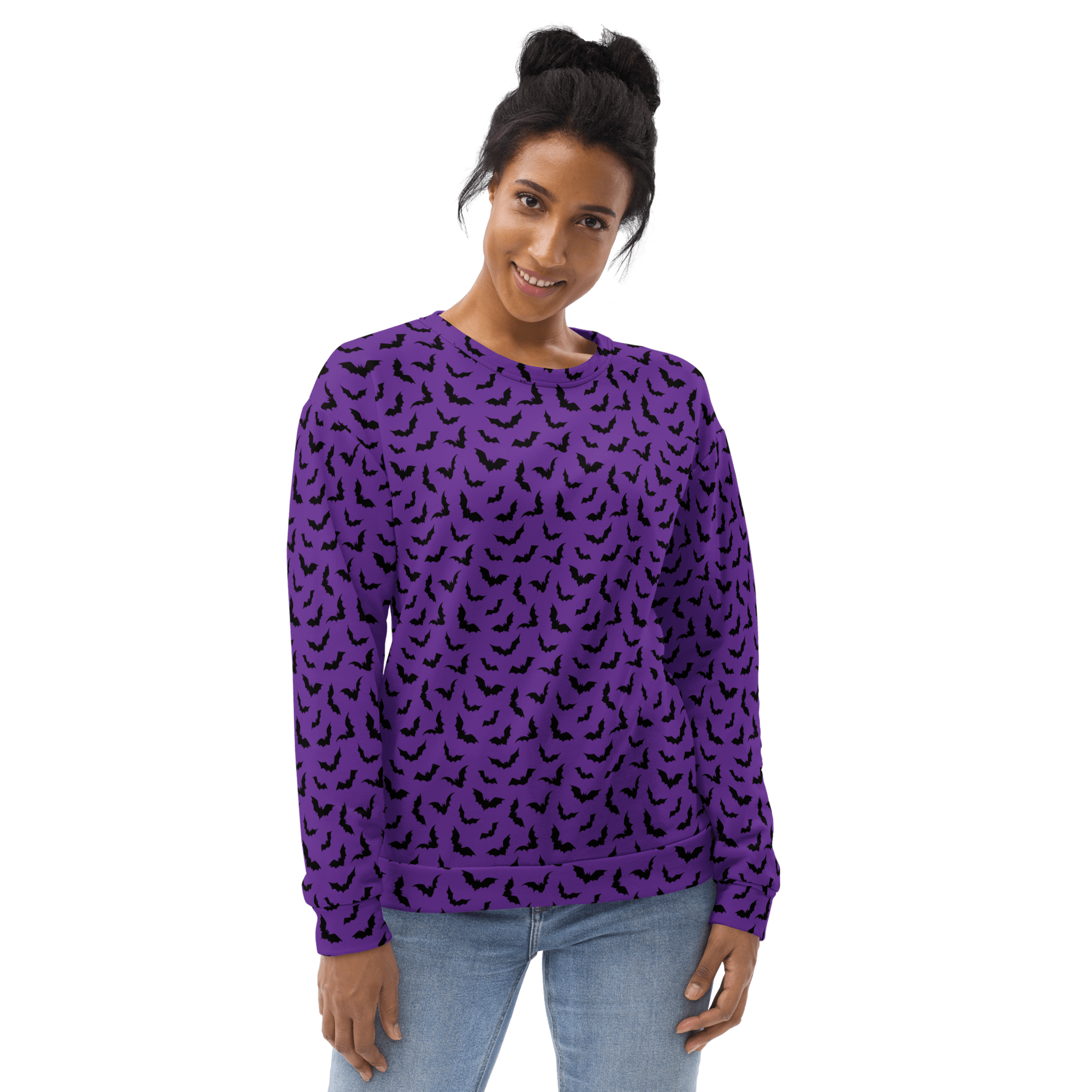 Midnight Bats Unisex Sweatshirt by Goth Cloth Co.