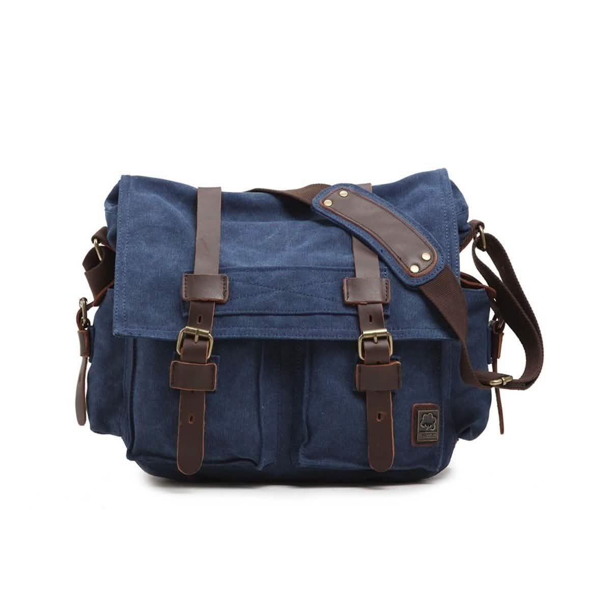 Military Vintage Canvas Crossbody Messenger Bag - Assorted Sizes by DailySale