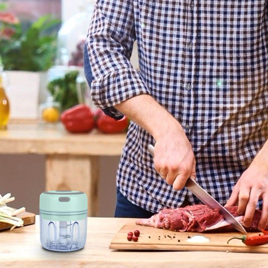 Mini Electric Cordless Garlic Chopper by DailySale