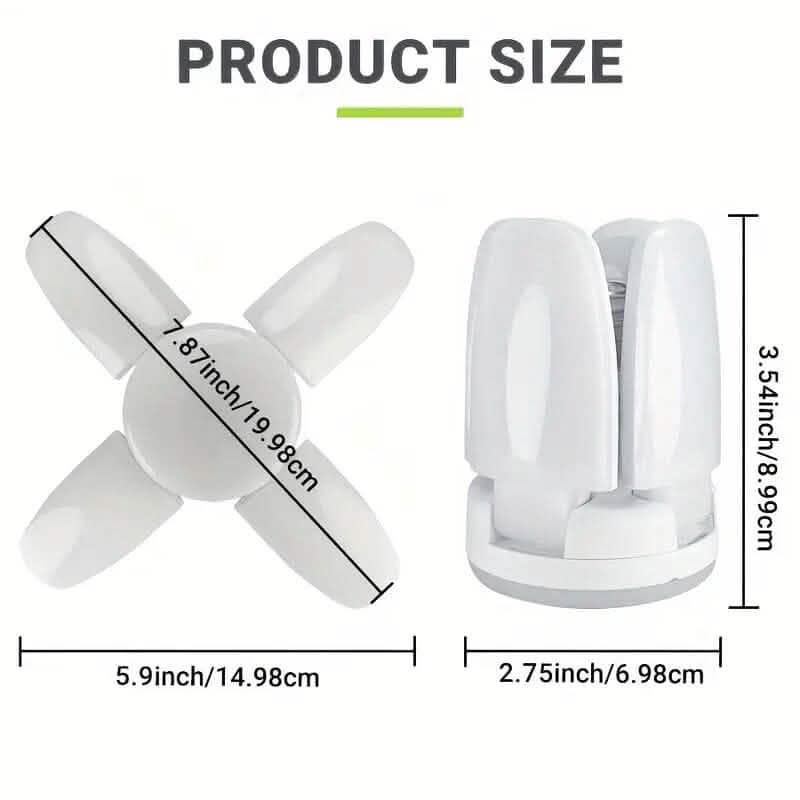 Mini LED Four-Leaf Garage Or Indoor Light by DailySale