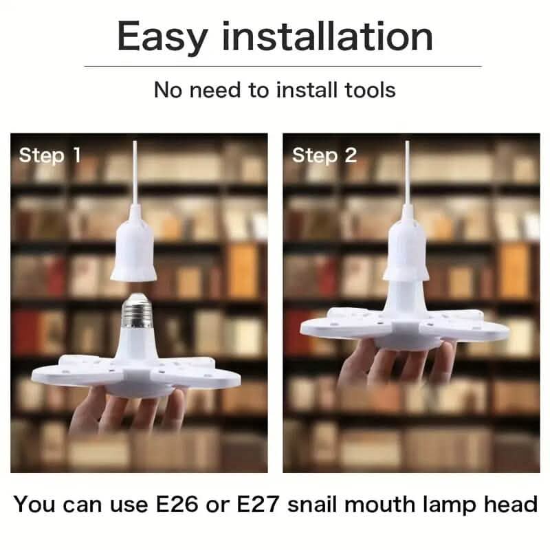 Mini LED Four-Leaf Garage Or Indoor Light by DailySale