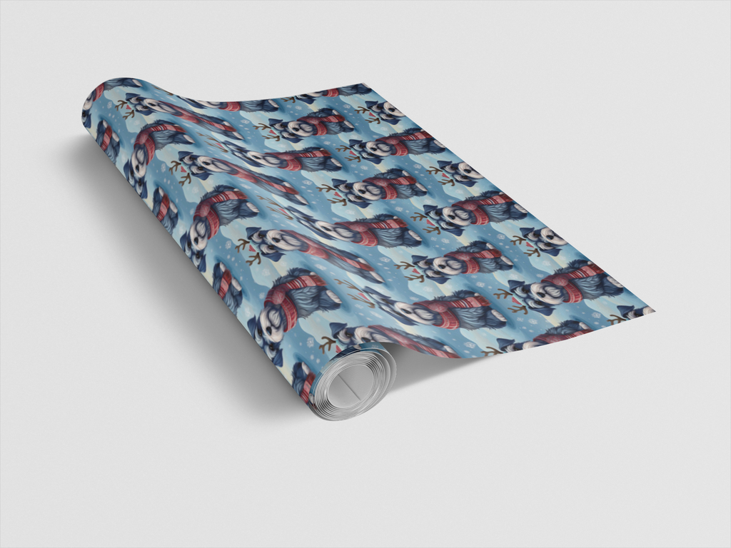 Scarved Schnauzer Cheer