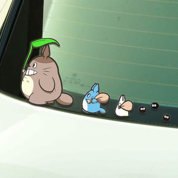 Miyazaki Auto Vinyl Anime Decals Stickers by DailySale