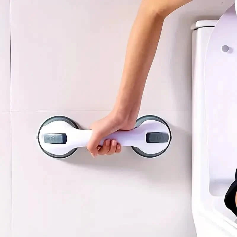 Modern Non-Slip Shower Handle, Powerful Suction, Safety Grip, Contemporary Design by DailySale