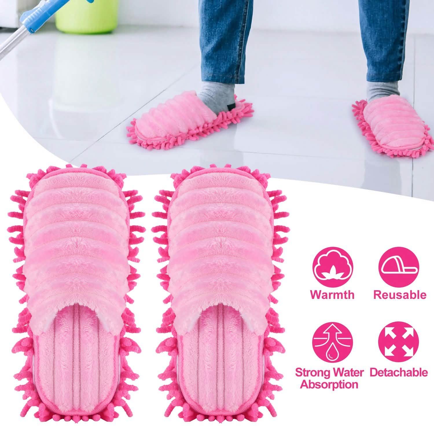 Mop Slippers Unisex Detachable by DailySale