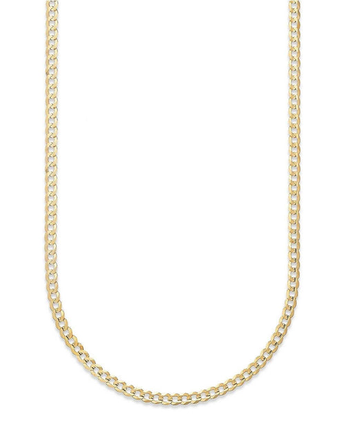 10K Gold Moricci 2MM Italian Cuban Chain Necklace by DailySale