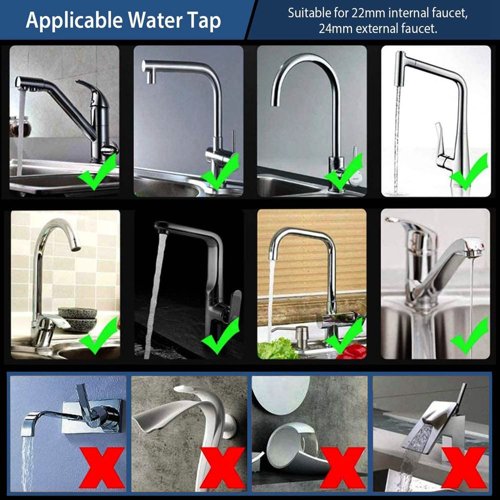 Movable Kitchen Tap Head 360° Rotatable Swivel by DailySale