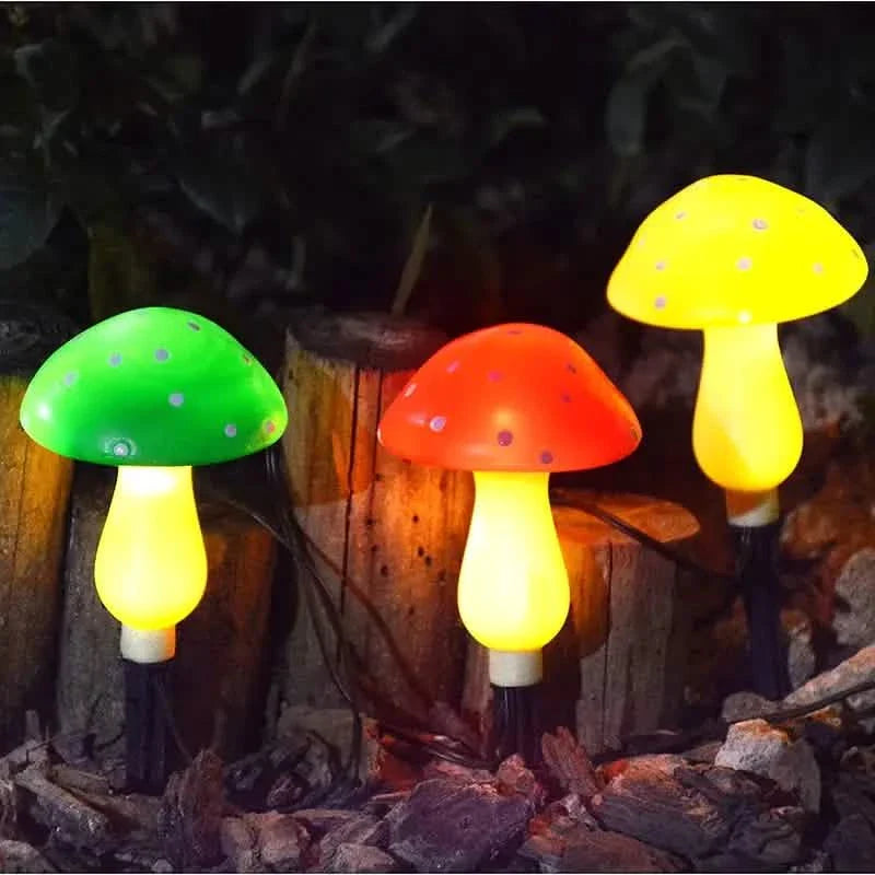 Multi-Color Changing LED Solar Mushroom Light by DailySale