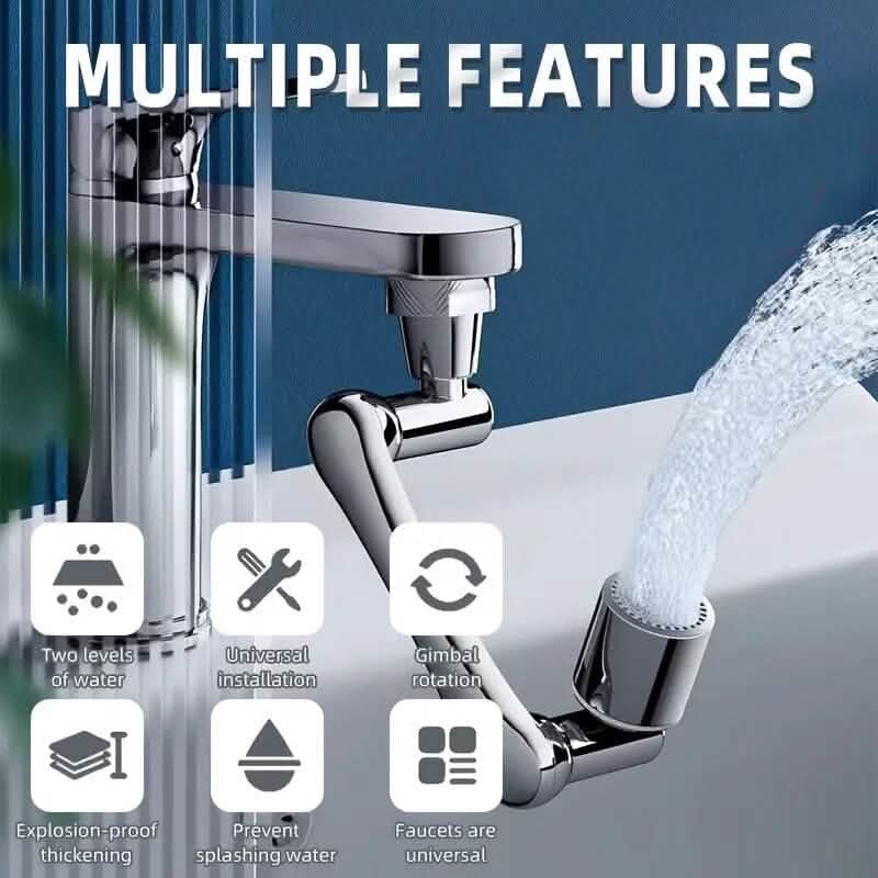 Multi Functional Large Angle Rotating Bathroom Sink by DailySale