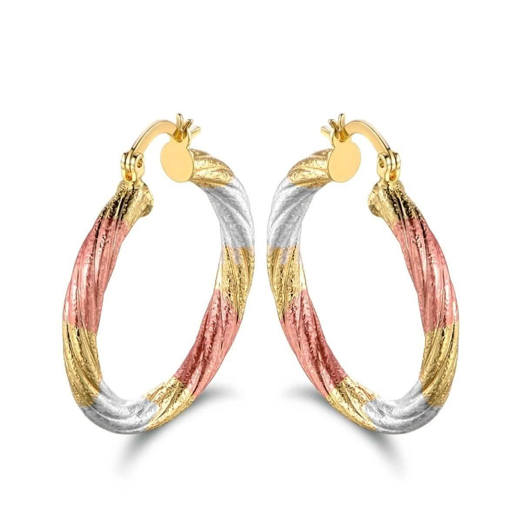 Multi Gold Hoop Earrings - Assorted Styles