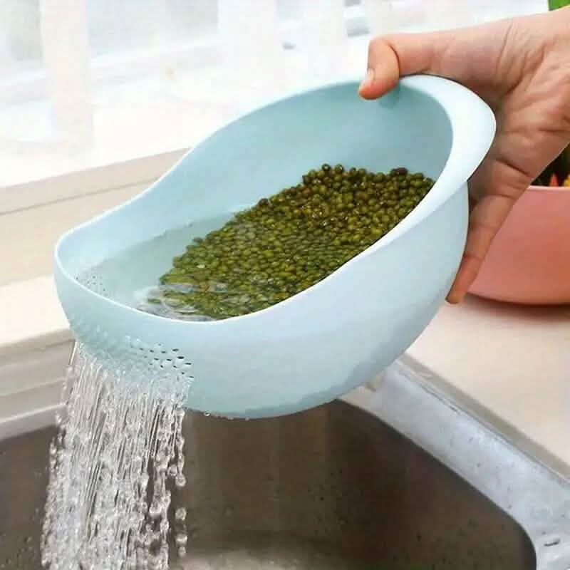 Multi-Use Food Safe Rice Washing Bowl by DailySale