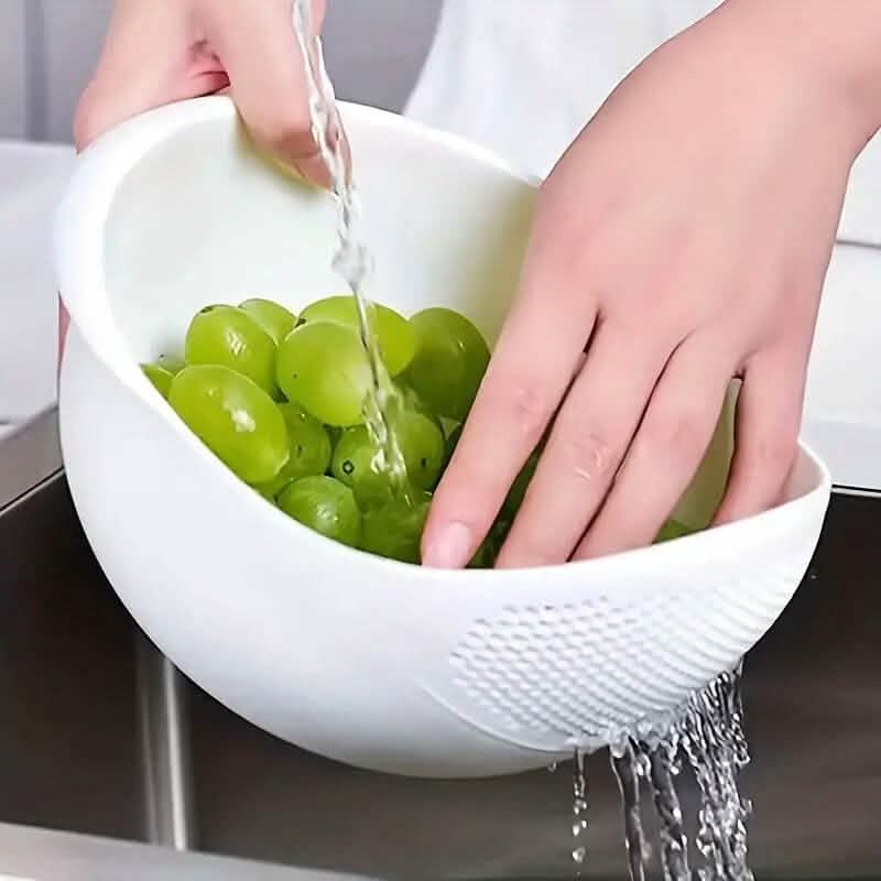 Multi-Use Food Safe Rice Washing Bowl by DailySale