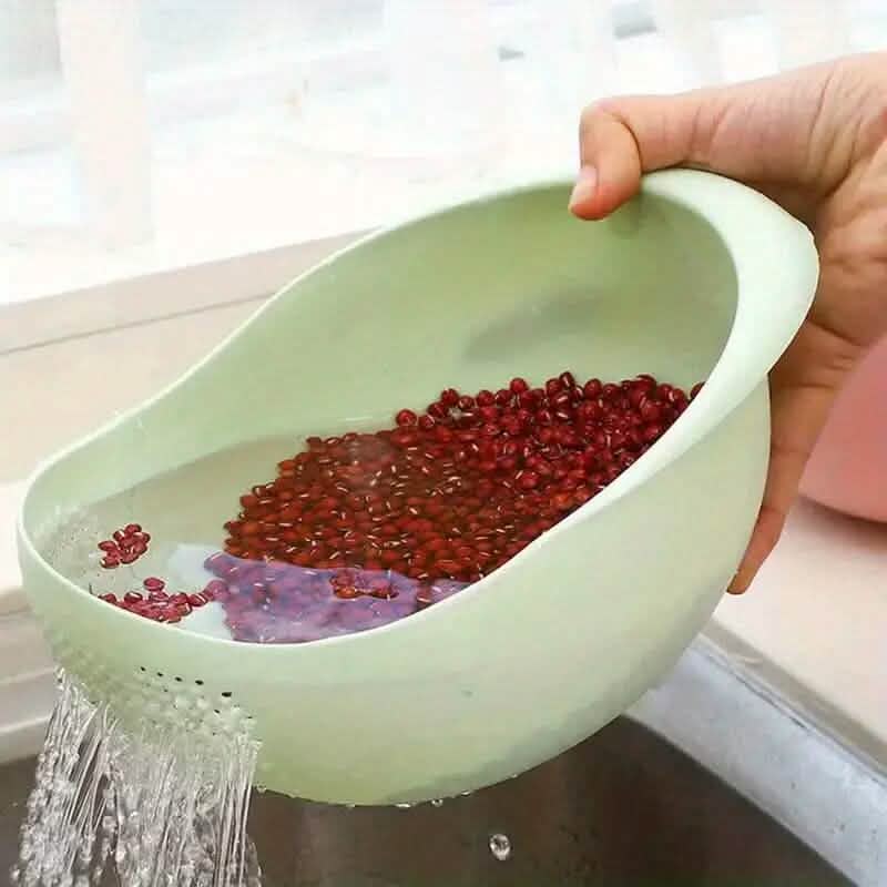 Multi-Use Food Safe Rice Washing Bowl by DailySale