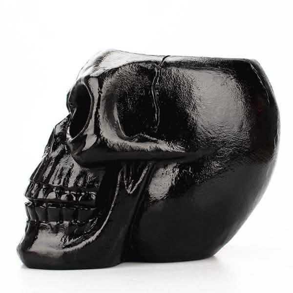 Multifunction Creative Skull Storage Stationery Holder by DailySale