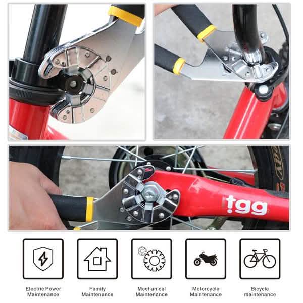 Multifunctional Adjustable Universal Wrench by DailySale