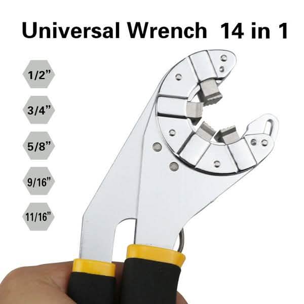 Multifunctional Adjustable Universal Wrench by DailySale