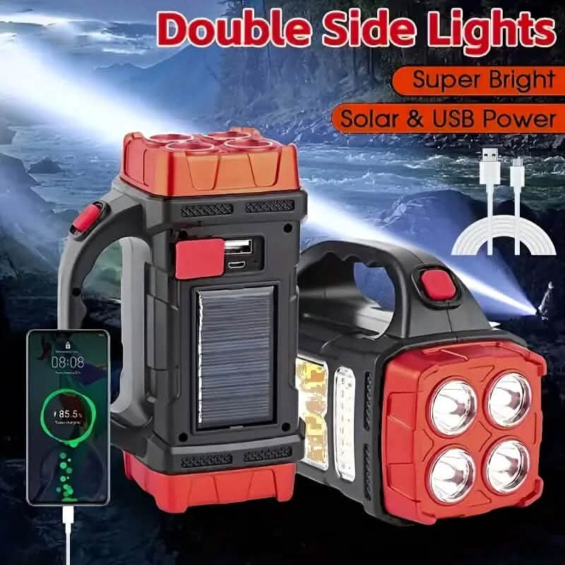 Multifunctional LED Solar Camping Light by DailySale