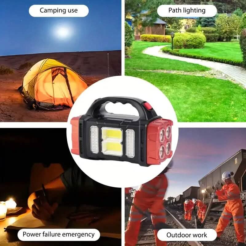 Multifunctional LED Solar Camping Light by DailySale