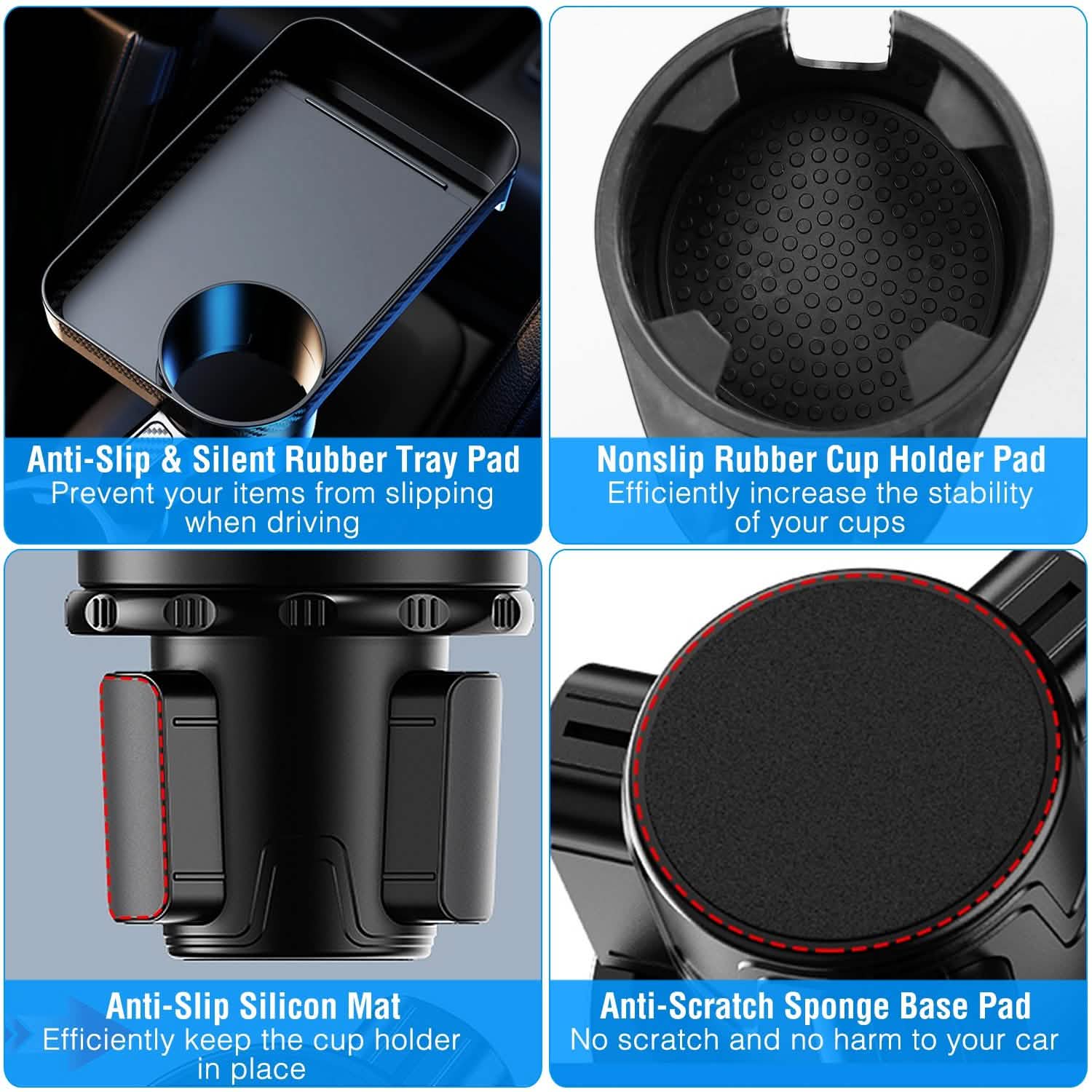 Multifunctional Water Cup Mount Stand with Detachable Tray by DailySale