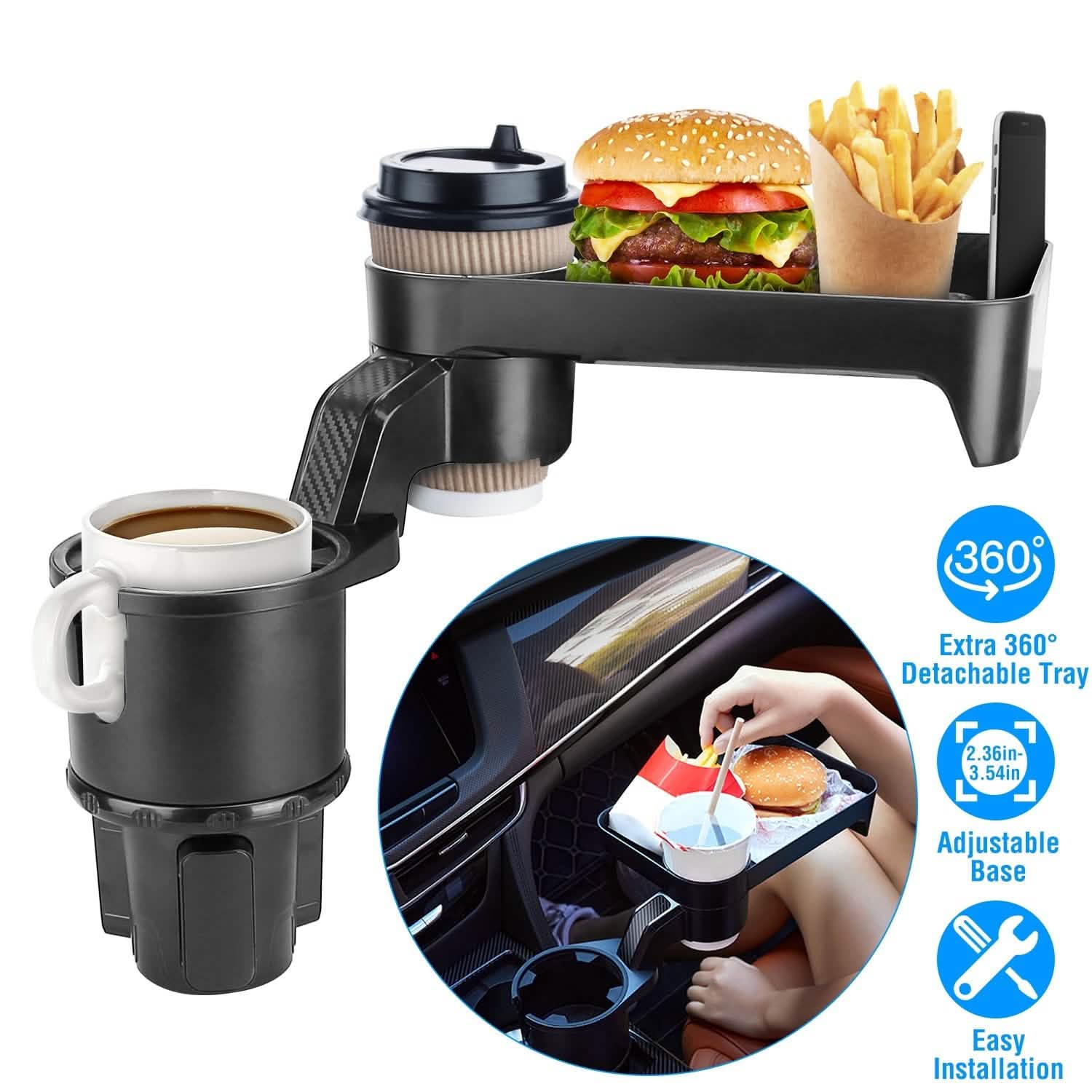 Multifunctional Water Cup Mount Stand with Detachable Tray by DailySale