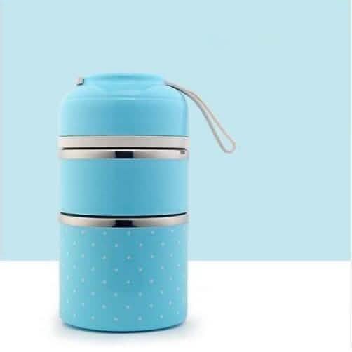 Multilayer Cute Thermal Lunch Box Stainless Steel Food Container by DailySale