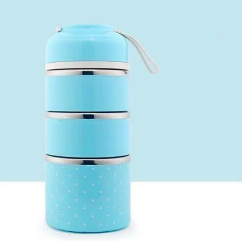 Multilayer Cute Thermal Lunch Box Stainless Steel Food Container by DailySale