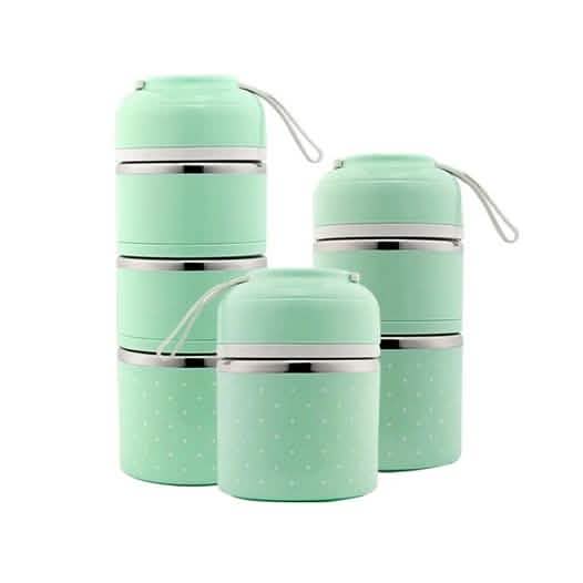 Multilayer Cute Thermal Lunch Box Stainless Steel Food Container by DailySale
