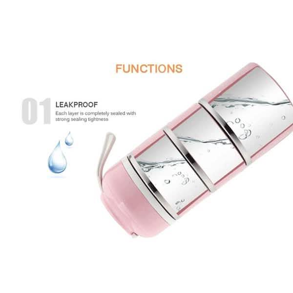 Multilayer Cute Thermal Lunch Box Stainless Steel Food Container by DailySale