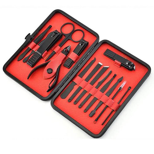 18-Piece: Nail Clippers Trimming Tool Set by DailySale