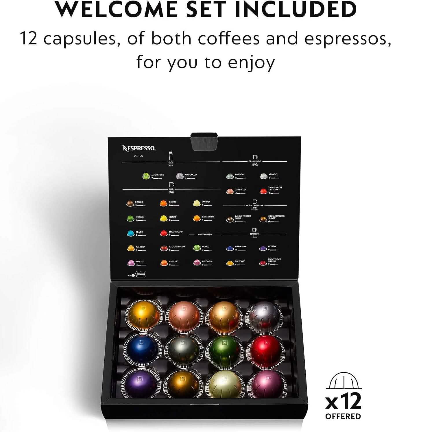 Nespresso VertuoPlus Deluxe Coffee and Espresso Machine (Refurbished) by DailySale