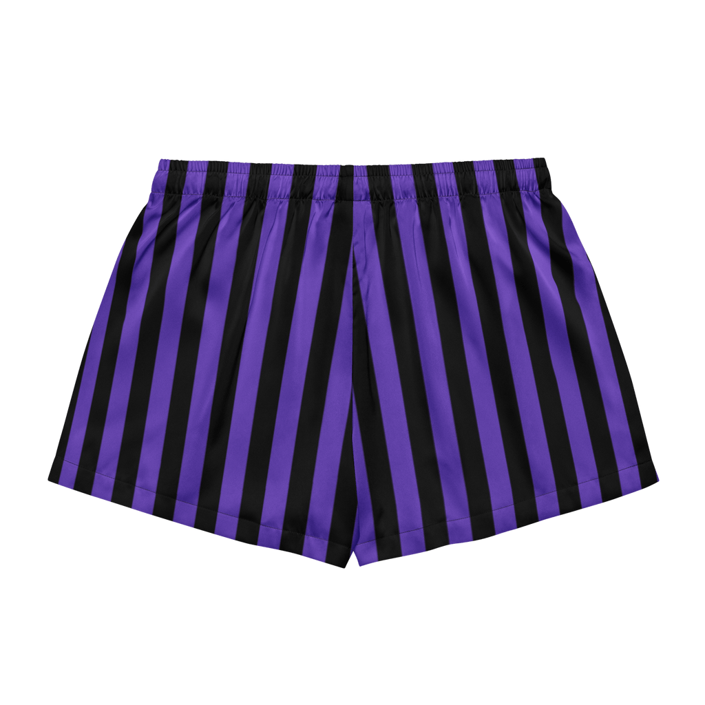 Nevermore Days Silky Pajama Shorts by Goth Cloth Co.