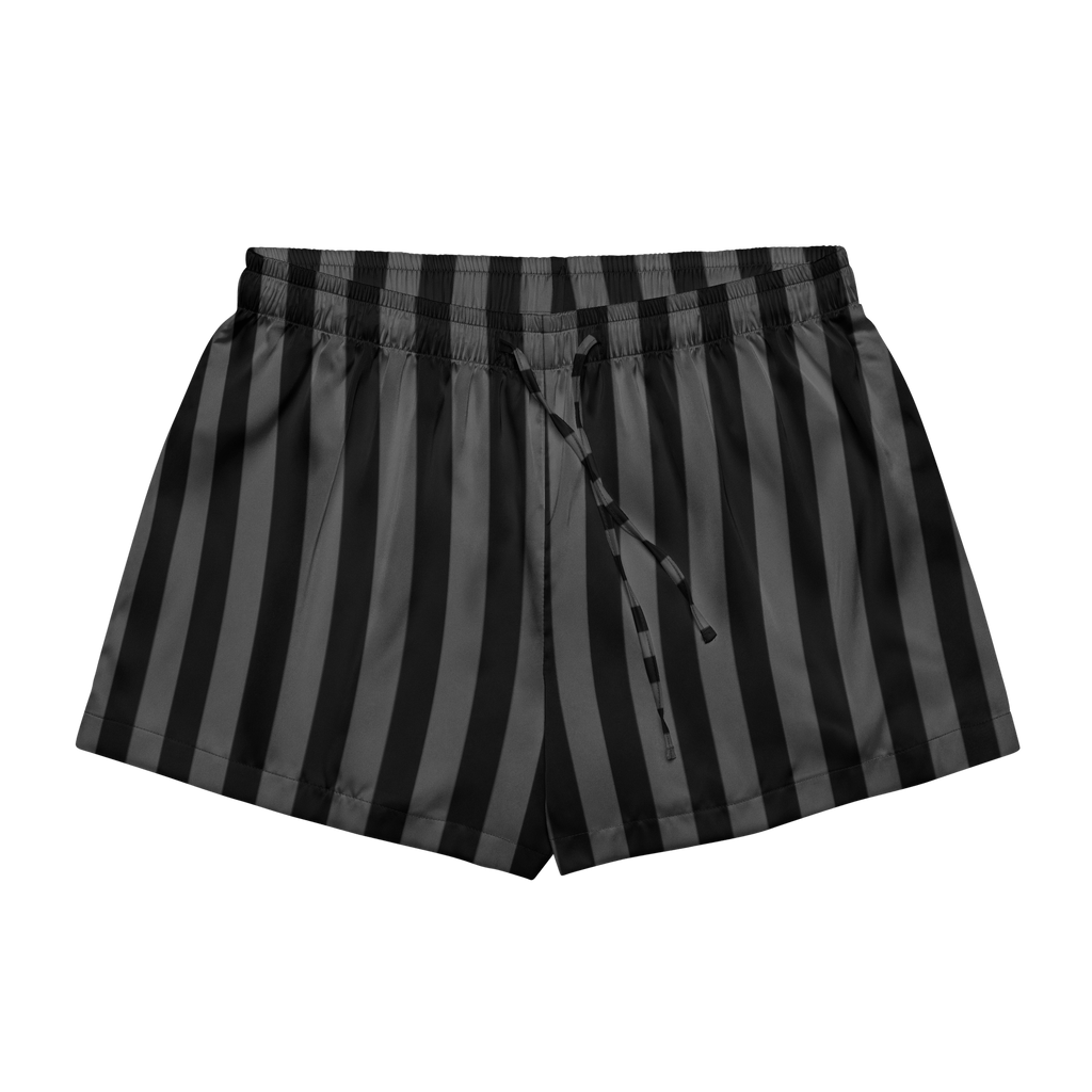 Nevermore Nights Silky Pajama Shorts by Goth Cloth Co.