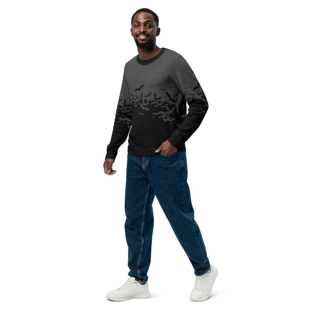 Night Swarm Knit Crewneck Sweater by Goth Cloth Co.