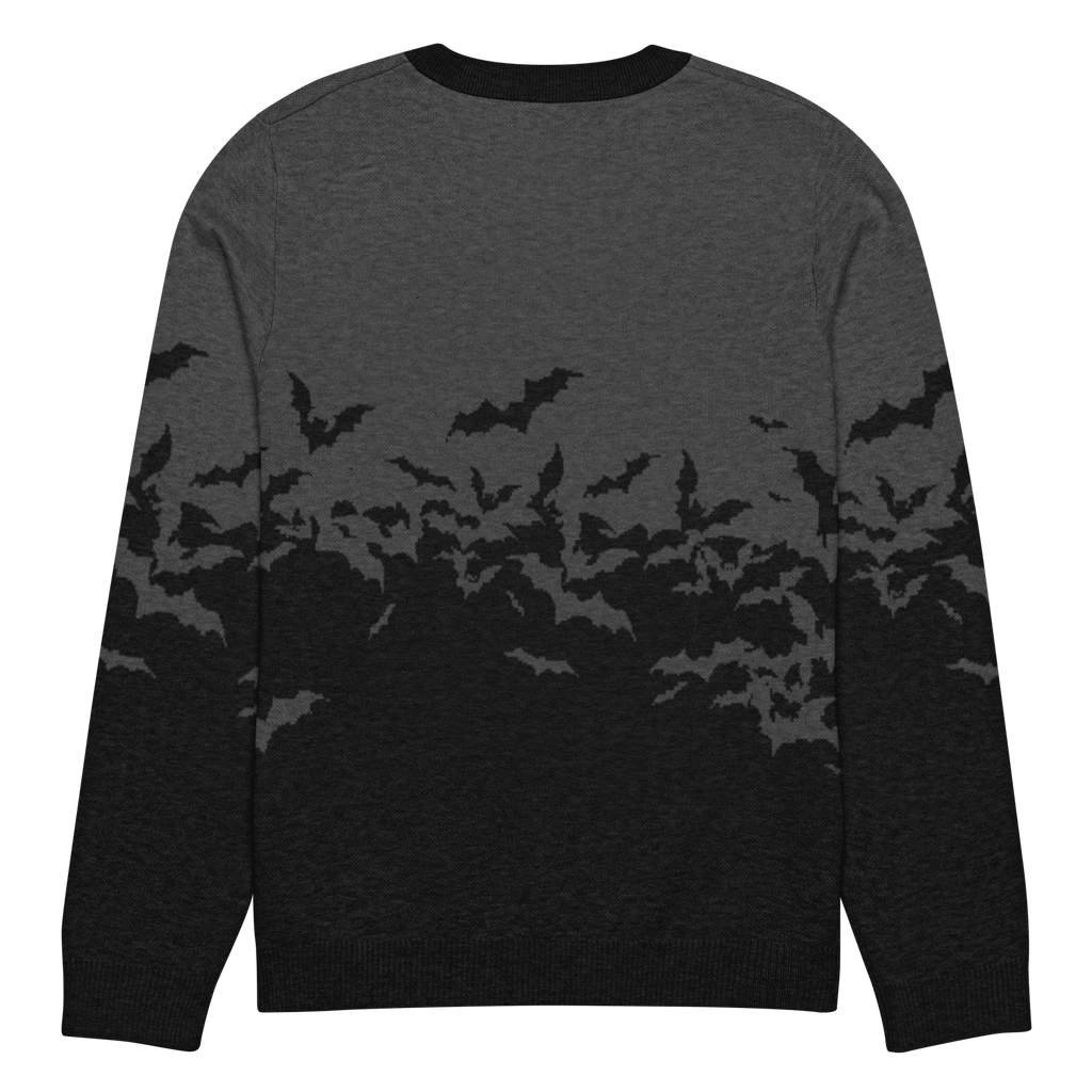 Night Swarm Knit Crewneck Sweater by Goth Cloth Co.