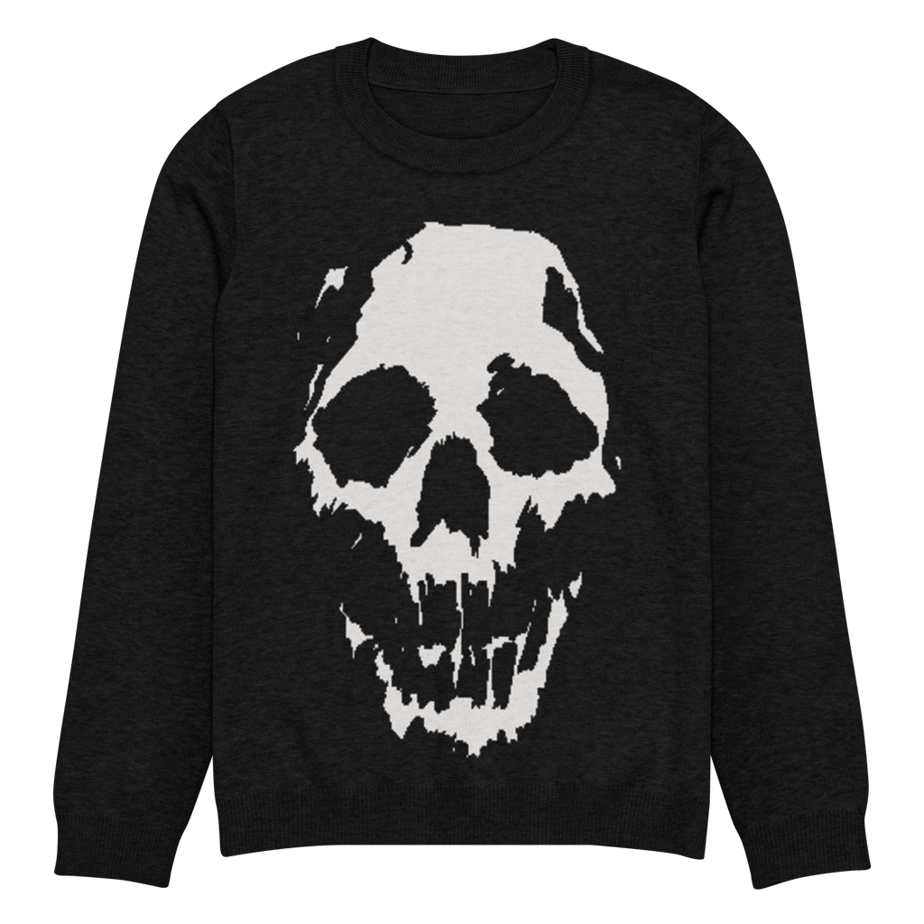Night Terrors Knit Crewneck Sweater by Goth Cloth Co.