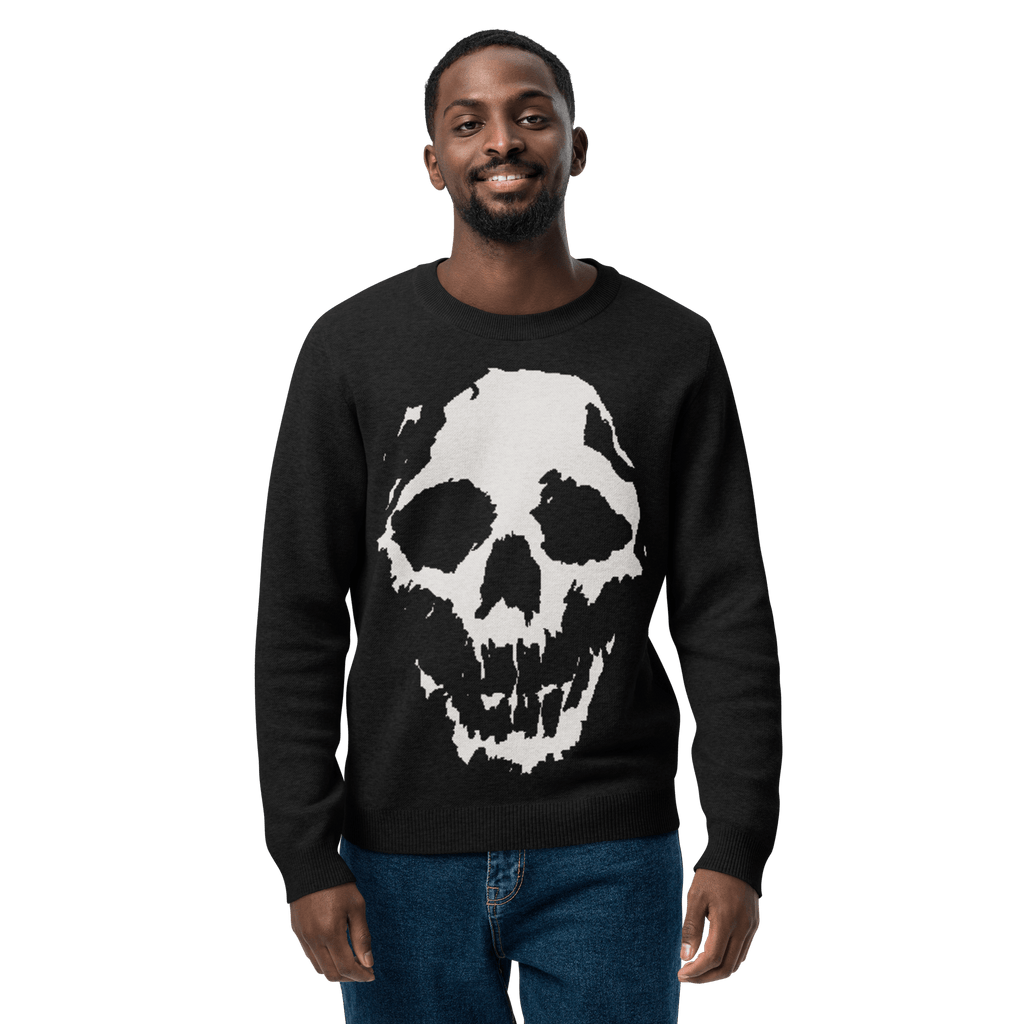 Night Terrors Knit Crewneck Sweater by Goth Cloth Co.