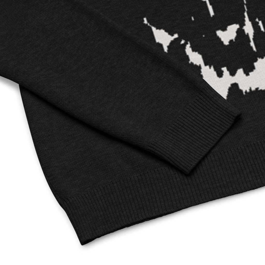 Night Terrors Knit Crewneck Sweater by Goth Cloth Co.