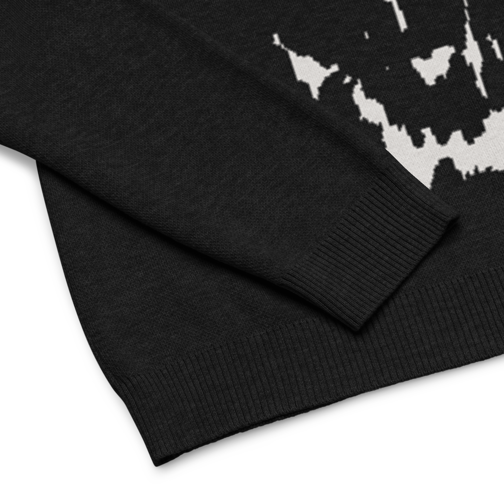 Night Terrors Knit Crewneck Sweater by Goth Cloth Co.