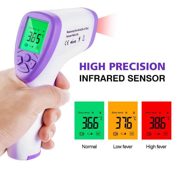 No-Contact Infrared Forehead LCD Thermometer BZ-R6 by DailySale