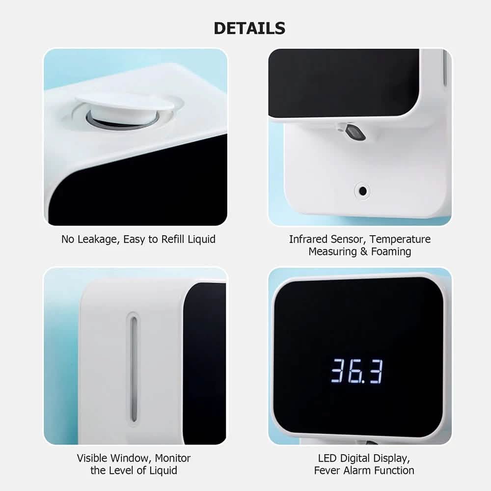 Non-Contact Temperature Measurement Soap Dispenser by DailySale